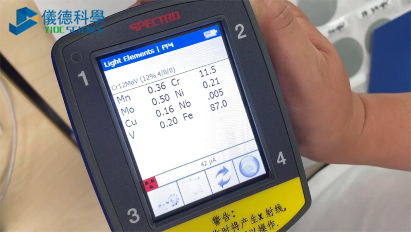 手持（chí）式光譜（pǔ）儀