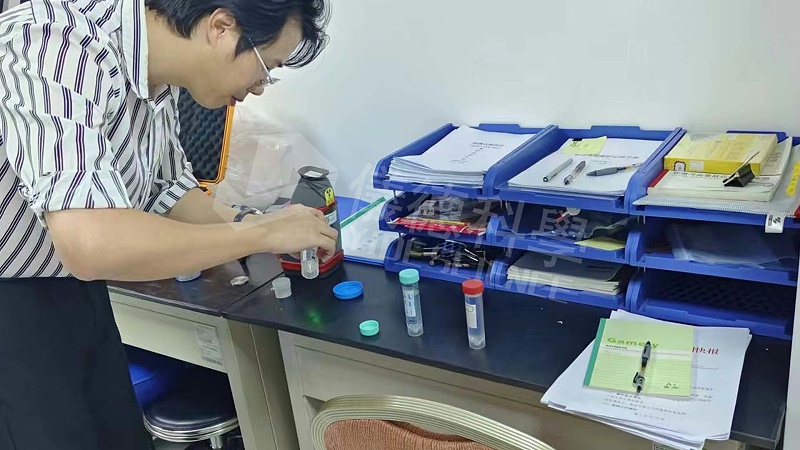 手持式光譜儀檢測液（yè）體是否金屬超標【成功（gōng）案例】1